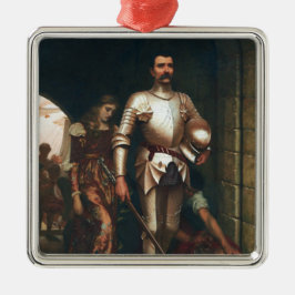 Överträdelse (Viktorious Medieval Knight) Julgransprydnad Metall