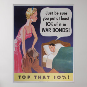 Överträffa att den 10% affischen poster