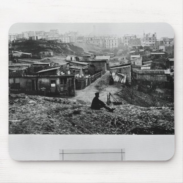 Överträffa av ruen Champlain Paris, 1858-78 Musmatta (Framsidan)