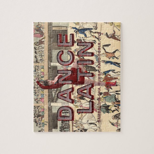 ÖVERTRÄFFA danslatin Pussel (Vertikal)