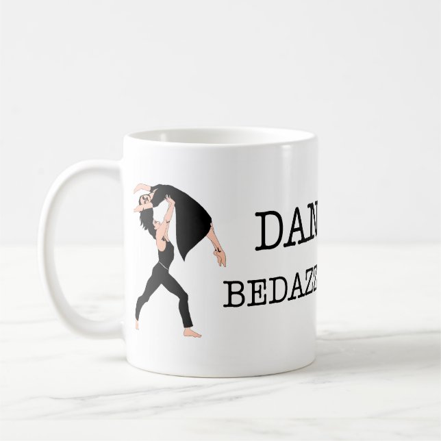 ÖVERTRÄFFA den hårda dansen Kaffemugg (Vänster)