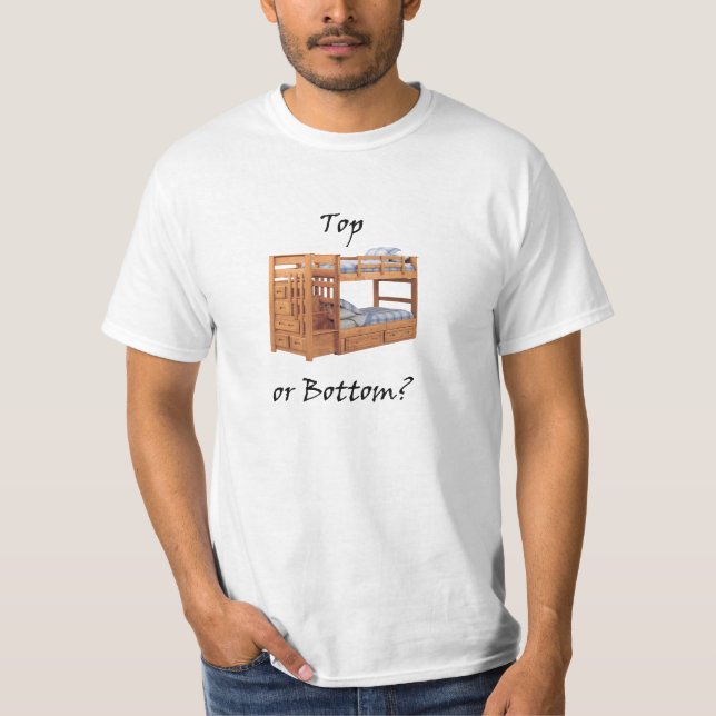 Överträffa eller bottna? tee shirt (Framsida)