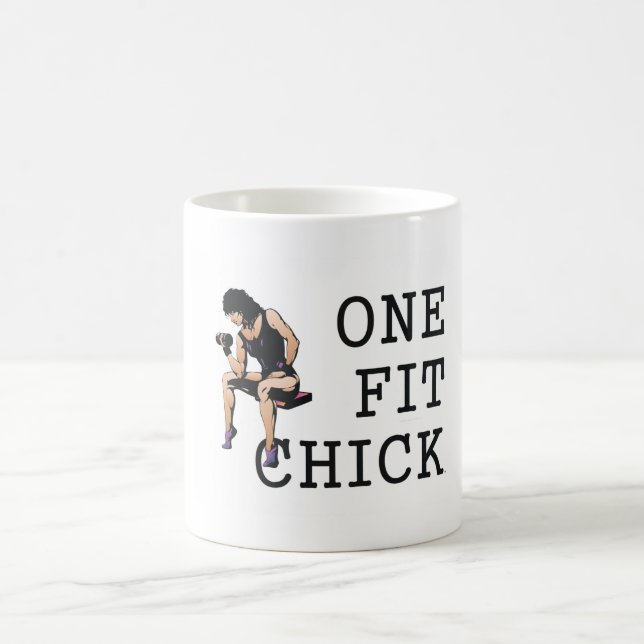 ÖVERTRÄFFA en färdig chick Kaffemugg (Center)