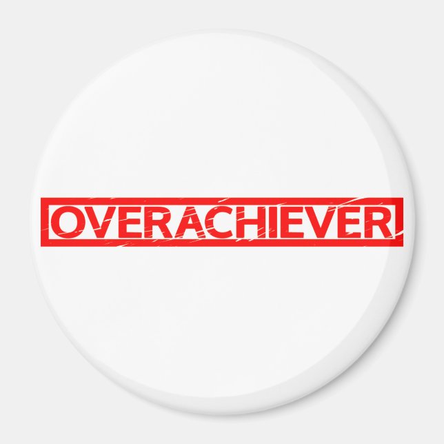 Överträffa Frimärke Magnet (Framsidan)