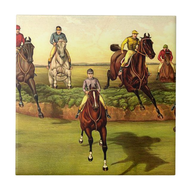 ÖVERTRÄFFA hopptävlingen Kakelplatta (Framsidan)