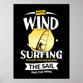 Överträffa segeln och Vinden Poster