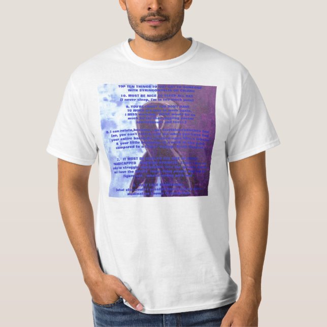 ÖVERTRÄFFA TIO SAKER TILL INTE NÅGOT ATT SÄGA TILL TRÖJA (Framsida)