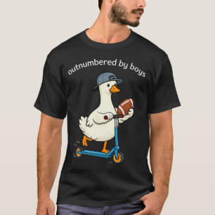 Överträffad av pojkar fotboll Gås T Shirt