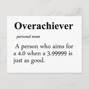 Överträffande definition vykort