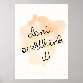 Övertro det inte poster