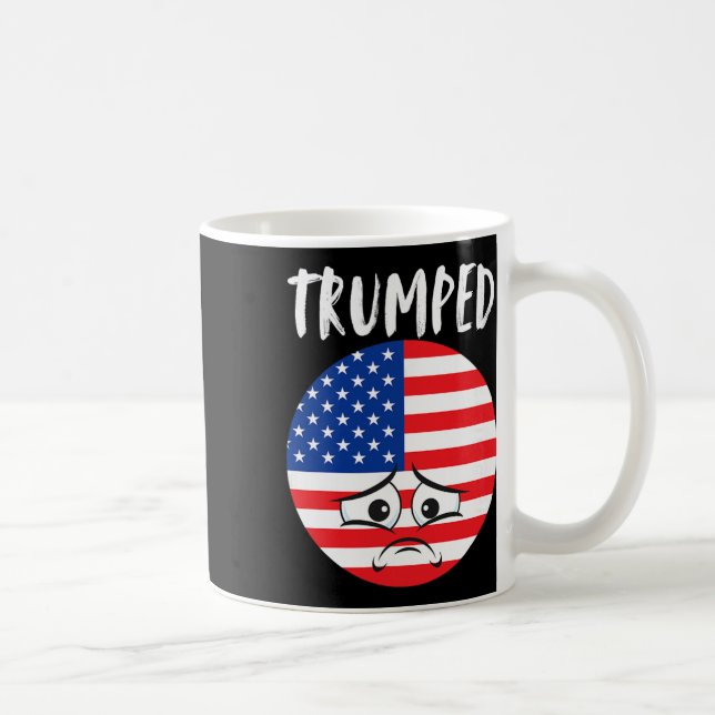 Övertrumfade mot Trump val ånger Demokrater R Kaffemugg (Höger)