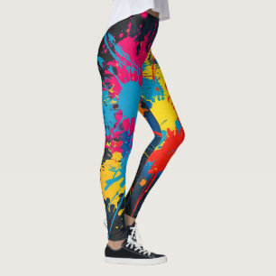 Övertrycksfärg för övertrycksfärg leggings