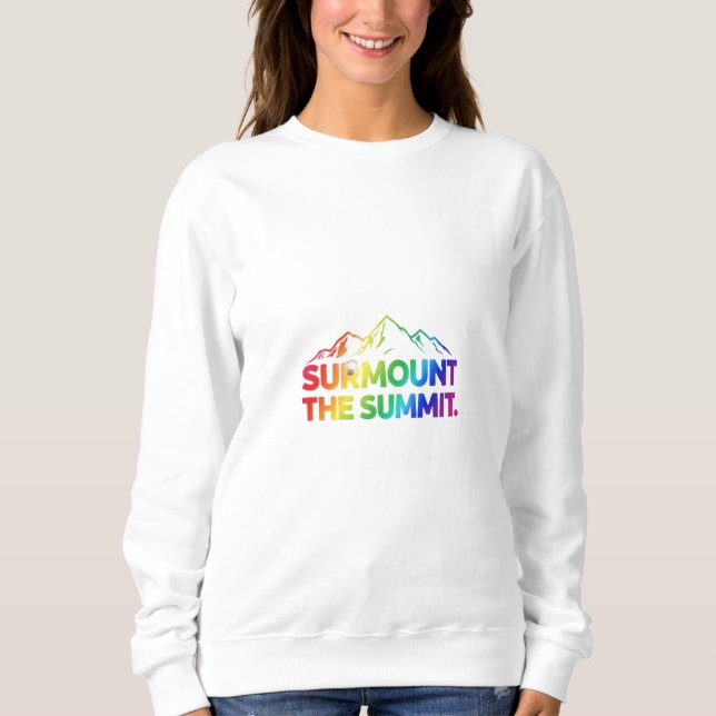 Överväg toppmötet" t shirt (Framsida)