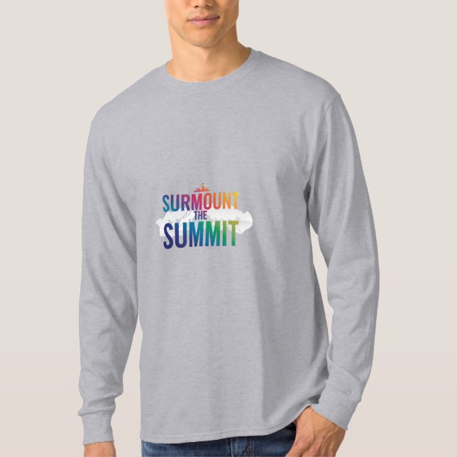 Överväg toppmötet" t shirt (Framsida)