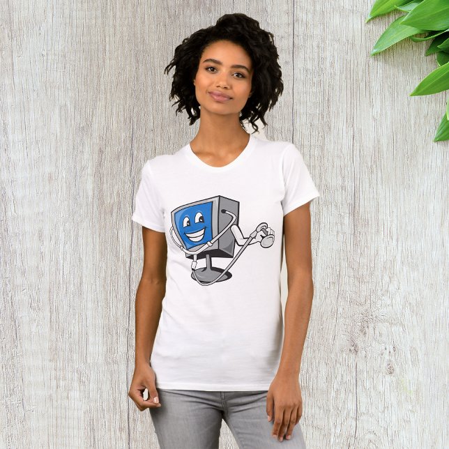 Övervaka med ett stetoskop t shirt (Skapare uppladdad)