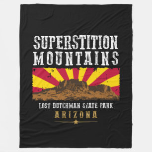 ÖVERVAKNINGSMUNUNTAINS ARIZONA FLEECEFILT