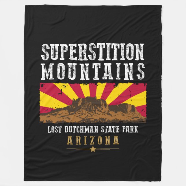 ÖVERVAKNINGSMUNUNTAINS ARIZONA FLEECEFILT (Framsidan)
