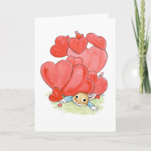 Överväldigad av Kärlek Card Kort