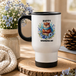 Övervärderad? Akvarell som firar Groundhog Day Resemugg