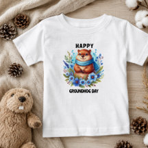 Övervärderad? Akvarell som firar Groundhog Day 