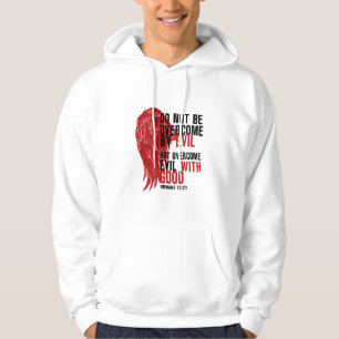 Övervinna inte ondskan utan övervinna ondska 1 hoodie