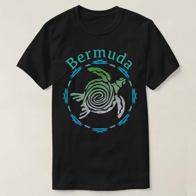 Övervinna modig Bermuda-gåva till Fläkt T Shirt (Design framsida)