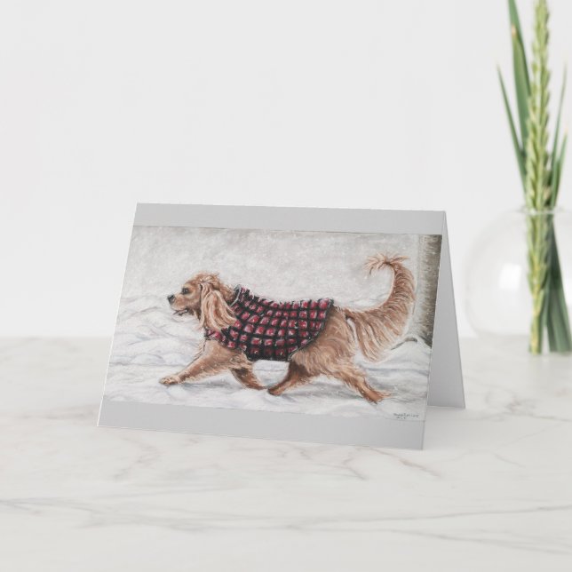 Övervintra går först helgkort (Framsida)