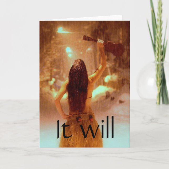 Övervintra underland, det ska är det bäst året kort (Framsida)