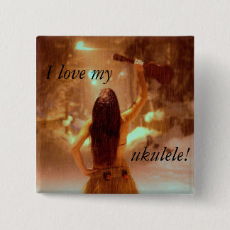 Övervintra underland, mig älskar mitt, ukulele! knapp