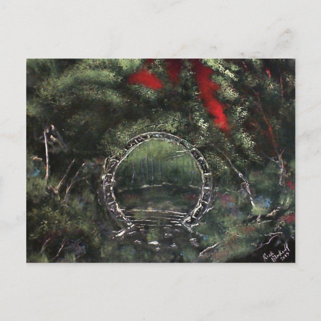 Övervuxen och bortglömd vykort (Framsida)