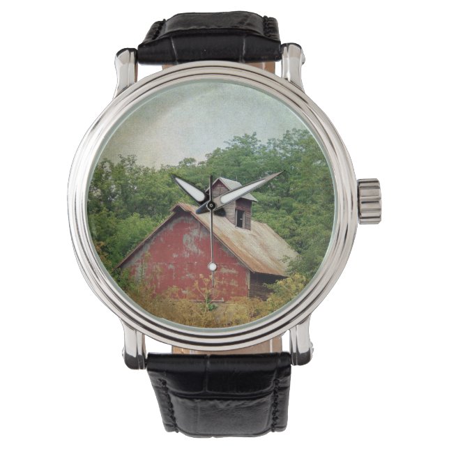 Övervuxen och övergiven armbandsur (Framsida)