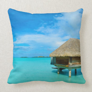 Overwater bungalow på Bora Bora Kudde