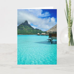 Overwater bungows, kort för Bora Bora