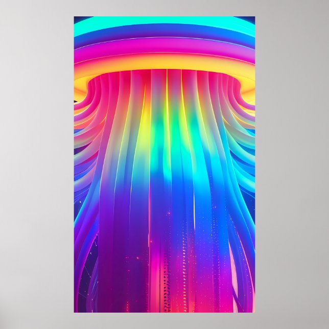 Overwhelmed by a Force of  Technological Diversity Poster (Framsidan)