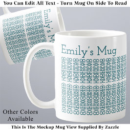 Overworked. Underpaid. Office Work Hidden Message Kaffemugg