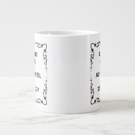 Ovetande Röstning Är Demokratiins Akilleshäl Jumbo Mugg