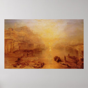 Ovid landsförvisade från Rome Poster