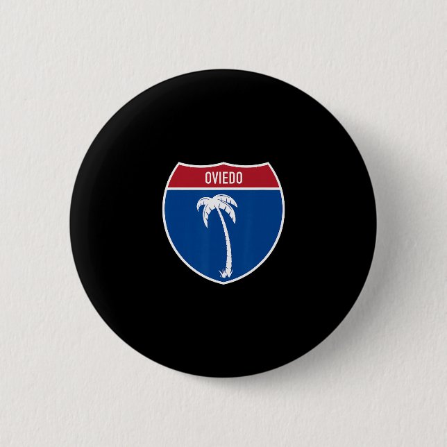 Oviedo Florida Fl Interstate Highway Semesterprese Knapp (Framsida)