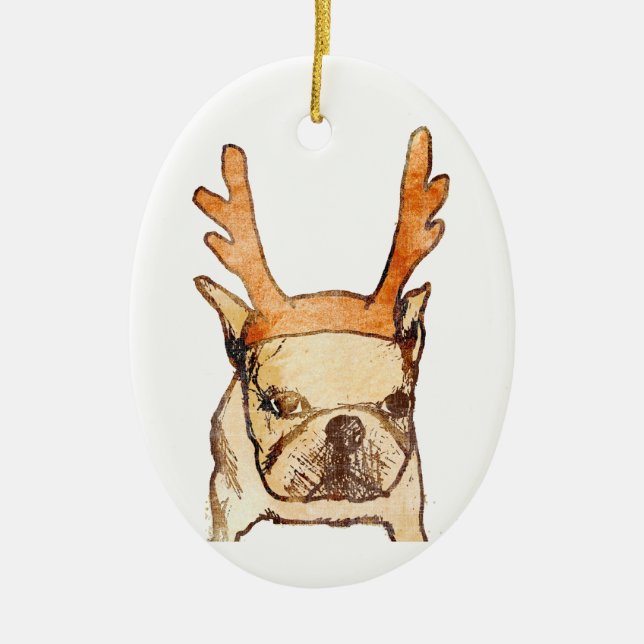 Ovillkorligt Julgransprydnad Keramik (Framsidan)