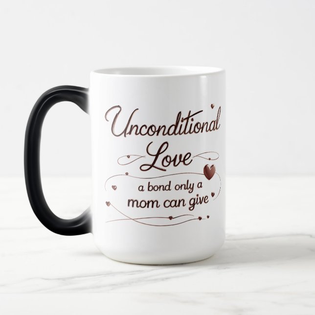 Ovillkorligt Kärlek 15oz Morphing Mugg (Vänster)