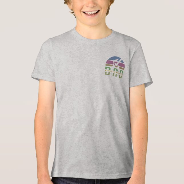 Ovillkorligt Kärlek: Faderskapets hjärta T Shirt (Framsida)