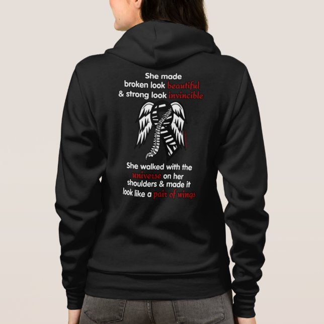 OVINCIBLE... Tarlov Cyst T Shirt (Baksida)
