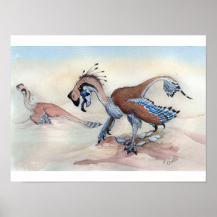 Oviraptor tryck