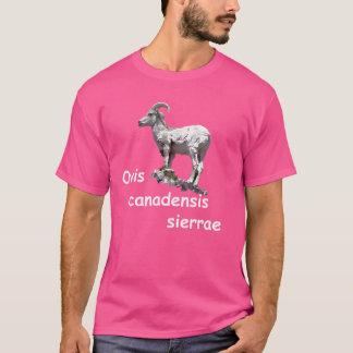 Ovis Canadensis Sierrae Sierra Nevada Bighorn Shee T Shirt