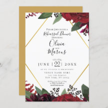 ÖVNING  | Elegant rik burgunderfärg Marsala Blommi