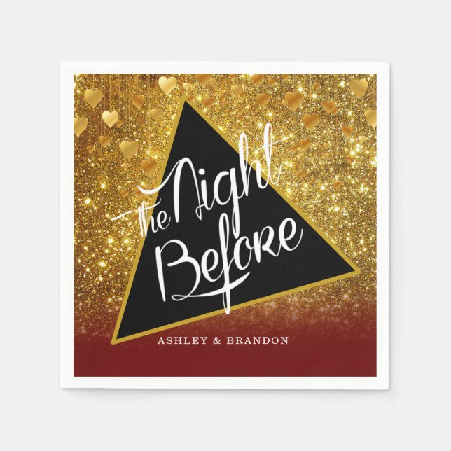 Övningsmiddag Elegant servett (Framsidan)