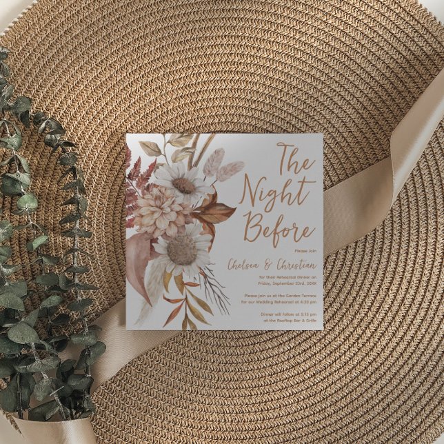 Övningsmiddag Höst Inbjudningar (Skapare uppladdad)