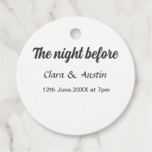 Övningsmiddag kvällen före enkel minimal m