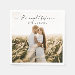 Övningsmiddag Servett Kvällen Före