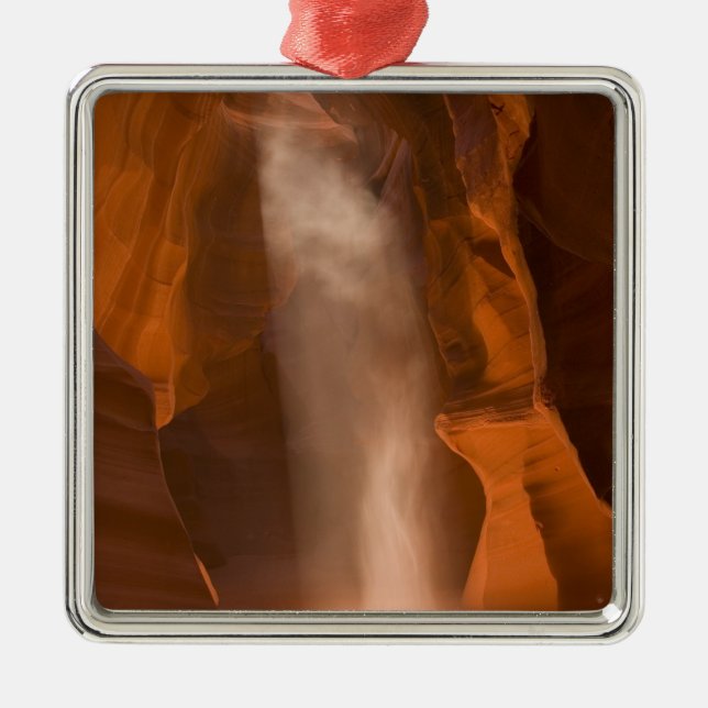 Övre Antelope Canyon, Page, Arizona 2 Julgransprydnad Metall (Framsidan)